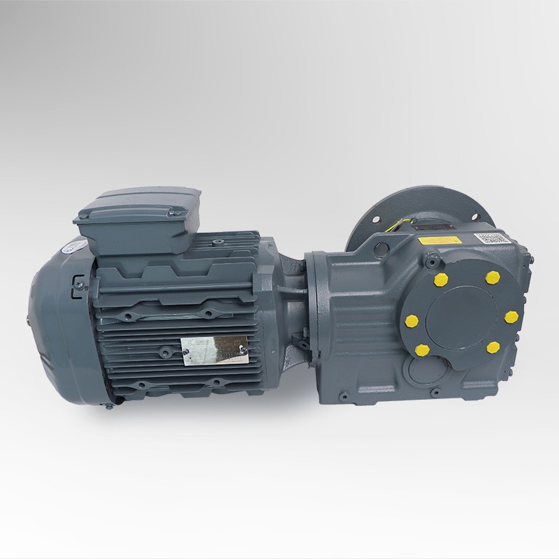 مخفض التروس المخروطي الحلزوني من سلسلة K مع محرك JKF واسع التردد